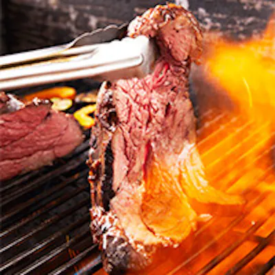 鉄板焼きをビュッフェスタイルで