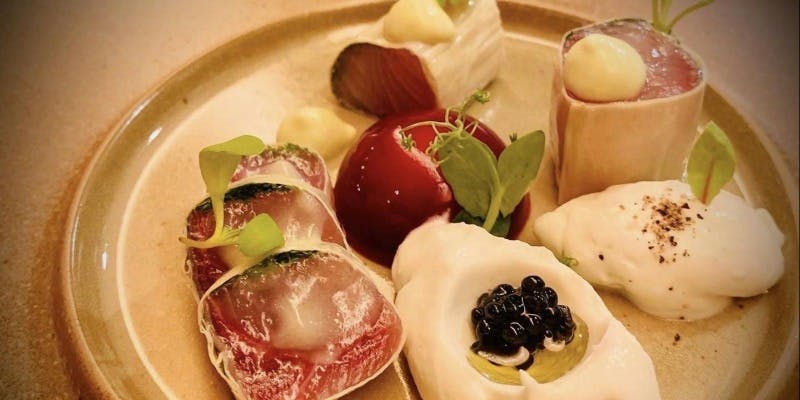 グルテンフリー＜EPICURE＞スタンダードなディナーコース＋乾杯Drink付　全5皿