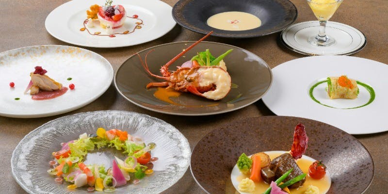 【Xmas2025】　～ノエルコース～　クリスマス限定　伊勢海老・選べるメイン全8品