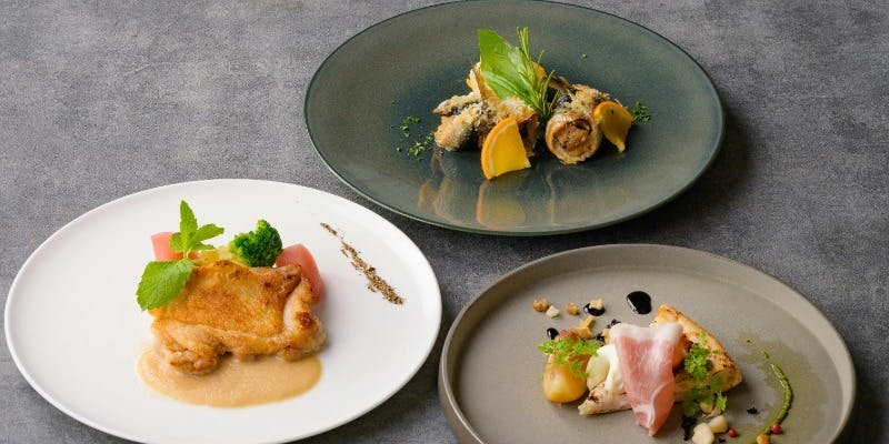 【マンスリーランチ】お魚・お肉料理の両方楽しむ全4品