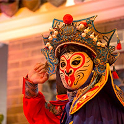 中国伝統のショー「変臉（変面）」