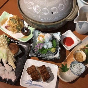 歳時記 年神 プレミアム飲み放題付 鱧落とし 鱧しゃぶ 鱧天ぷらなど全7品 新鮮な鱧料理の数々をお愉しみください ディナー プラン メニュー 一休 Comレストラン 歳時記 年神 プレミアム飲み放題付 鱧落とし 鱧しゃぶ 鱧天ぷらなど全7品 新鮮な鱧料理の数々をお愉しみください ディナー プラン メニュー 一休 Comレストラン