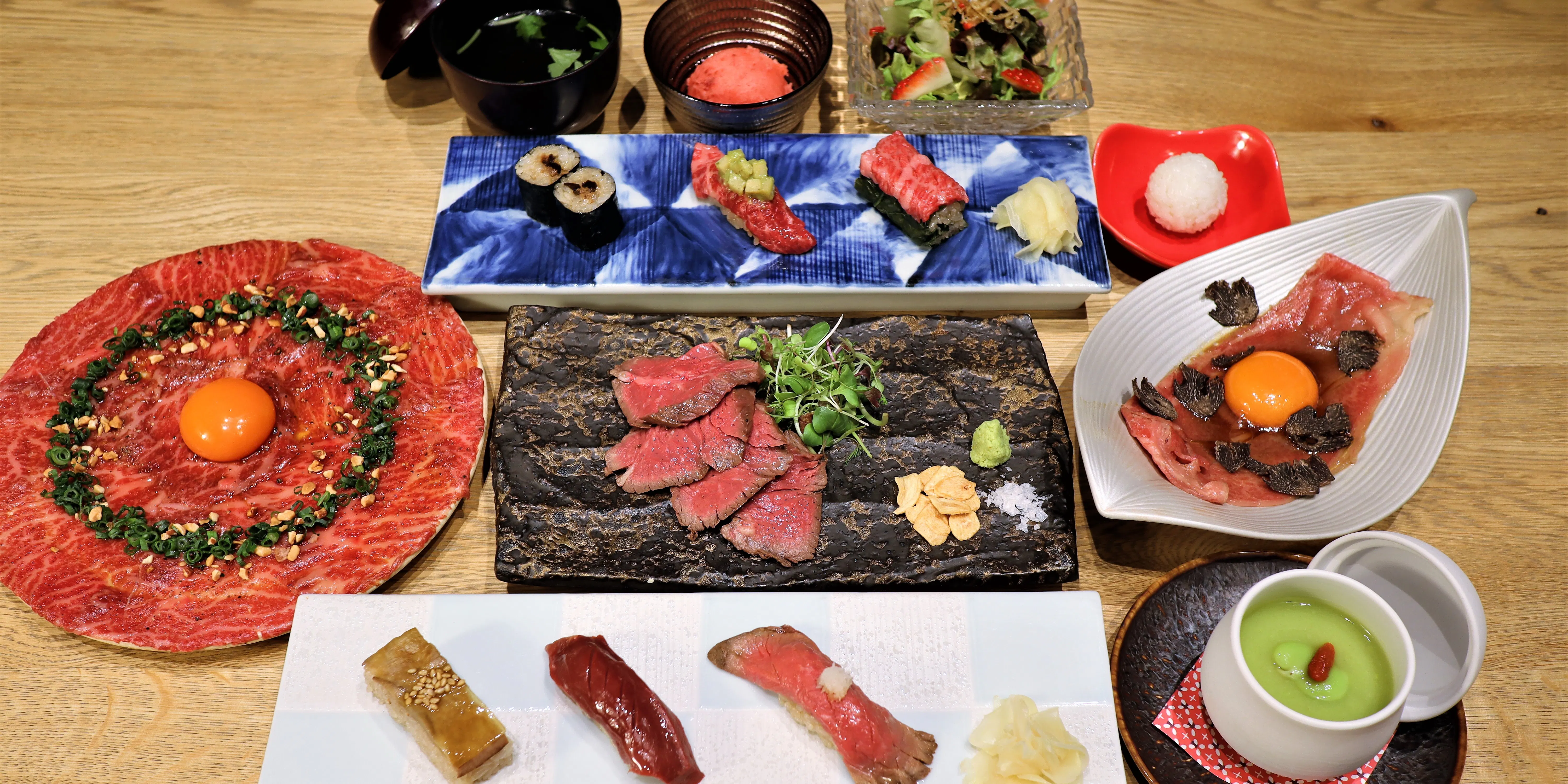 ディナー 肉寿司肉和食kintanコレド室町 ニクスシニクワショク キンタン 三越前 肉寿司 肉和食 一休 Comレストラン