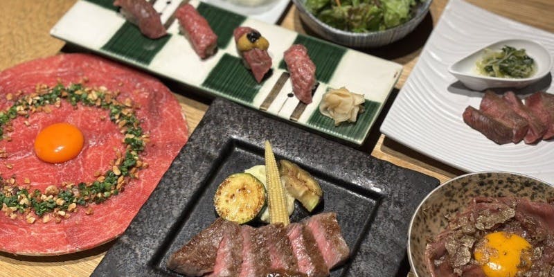 肉寿司肉和食KINTANコレド室町 【プラチナKINTANランチコース