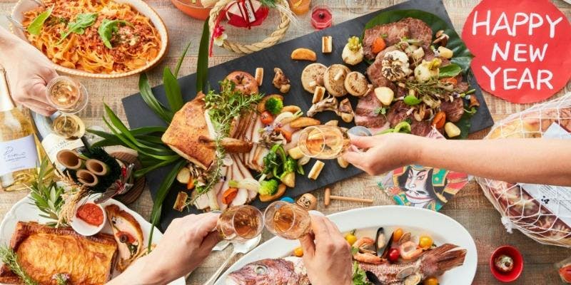 【新春2026】豪華絢爛　～お正月限定　ディナーブッフェ～＋20％OFF（2名席限定）