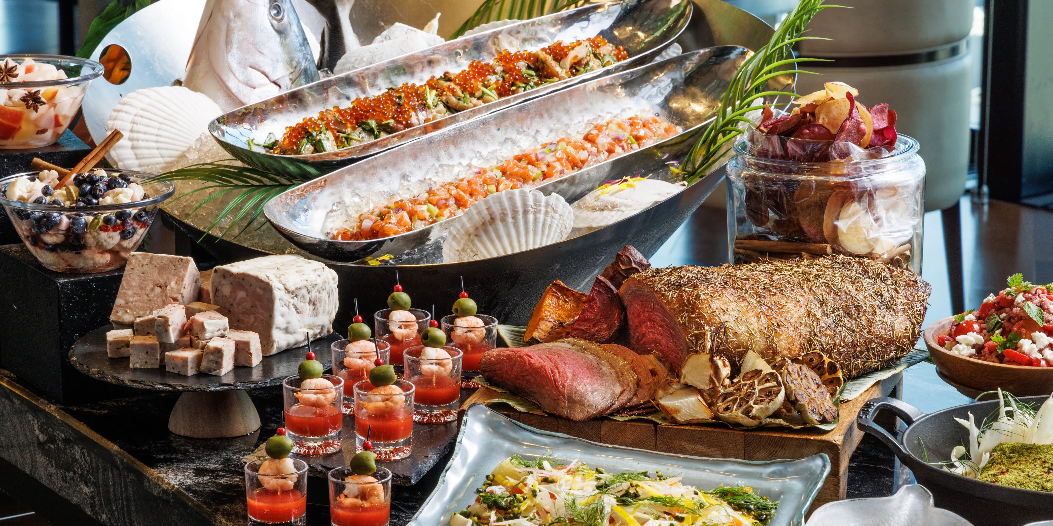 アトモス ダイニング アトモス ダイニング コンラッドオオサカ コンラッド大阪 ブッフェ 一休 Comレストラン