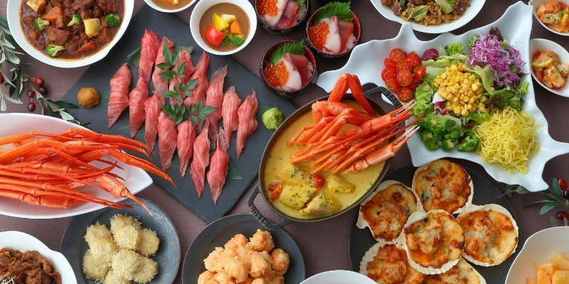 【平日】 北海道ディナーブッフェ～海と大地の贈り物～