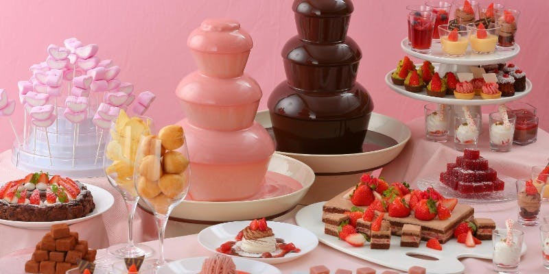 【平日】～苺とチョコの饗宴～ストロベリー＆チョコレート Collection