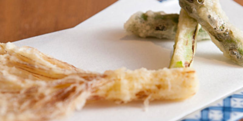 【おすすめ天ぷらコース】天ぷら七品、季節の炊き込み土鍋ご飯など全7品