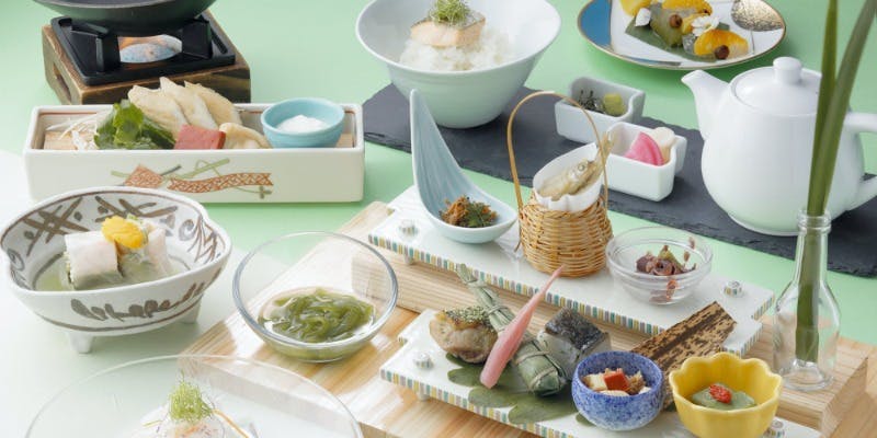 新緑を感じる和テイストのランチ【Discover SHIGA Lunch ～SATSUKI～】＋1ドリンク（限定30）