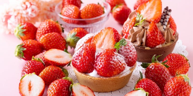 【苺と抹茶】Strawberry Sweets Buffet 大人1名様