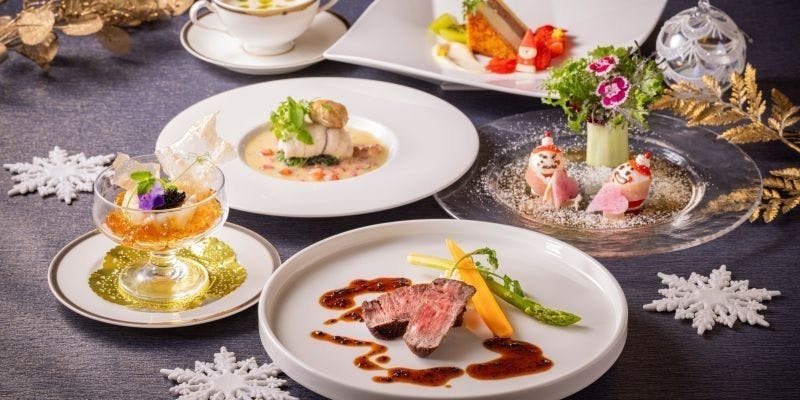 【ル・ボナール】Xmas　Dinner＋乾杯用スパークリングワイン付