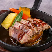 特選国産牛フィレ肉鉄板ステーキ