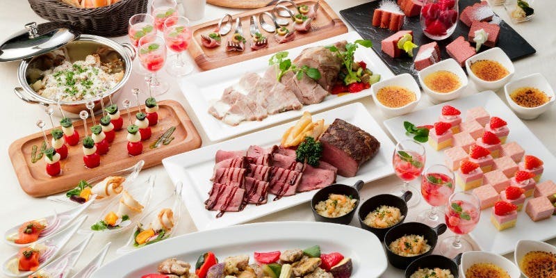 【ミシガン90分間クルーズ】ランチブッフェ料理（2025.4～）