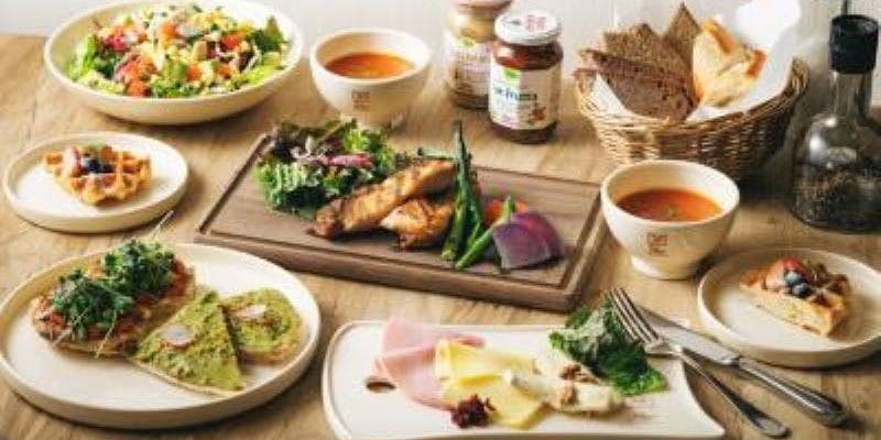 当店スペシャリテのタルティーヌ・フラッドブレッドやチキングリル・デザート全7品