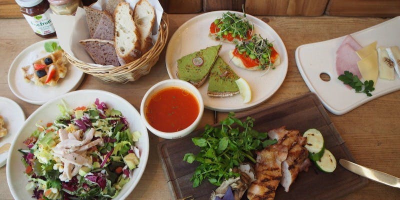 【ディナープラン　国産鶏もも肉のグリエ】