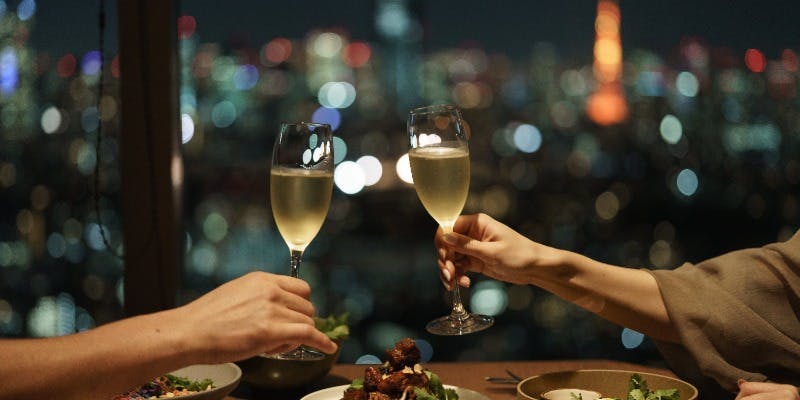 Longrain/39F 恵比寿ガーデンプレイス 【Xmasディナー2025】＋乾杯ロゼ