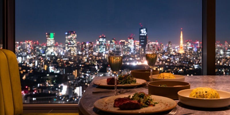 ティナー Longrain/39F 恵比寿ガーデンプレイス 【Xmasディナー2025】＋乾杯ロゼ