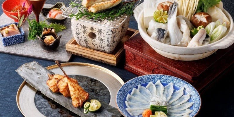 河豚会席