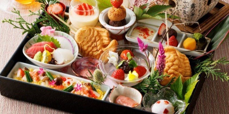 和のアフタヌーンティー第5弾　【～箱庭～苺ICHIGO～】