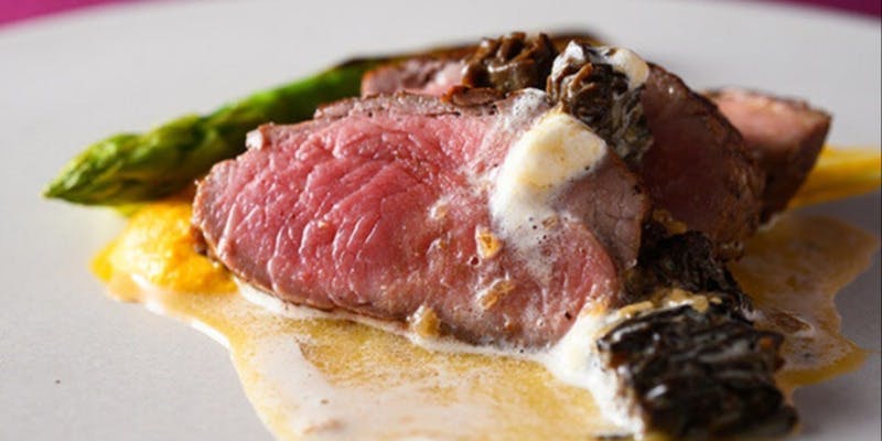 MENU DEJEUNER　【十勝　自然飼育牛フィレメイン】