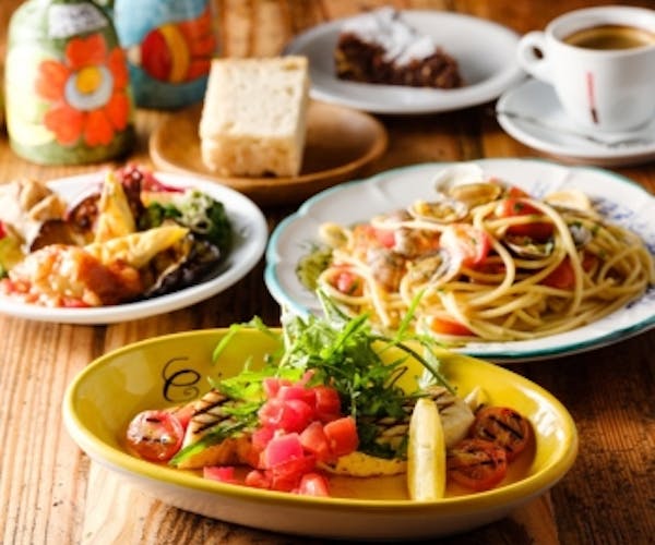 ランチビュッフェ 魚イタリアンと薪きピザ チロンボ マリーナ 上野店 Okaimonoモール レストラン