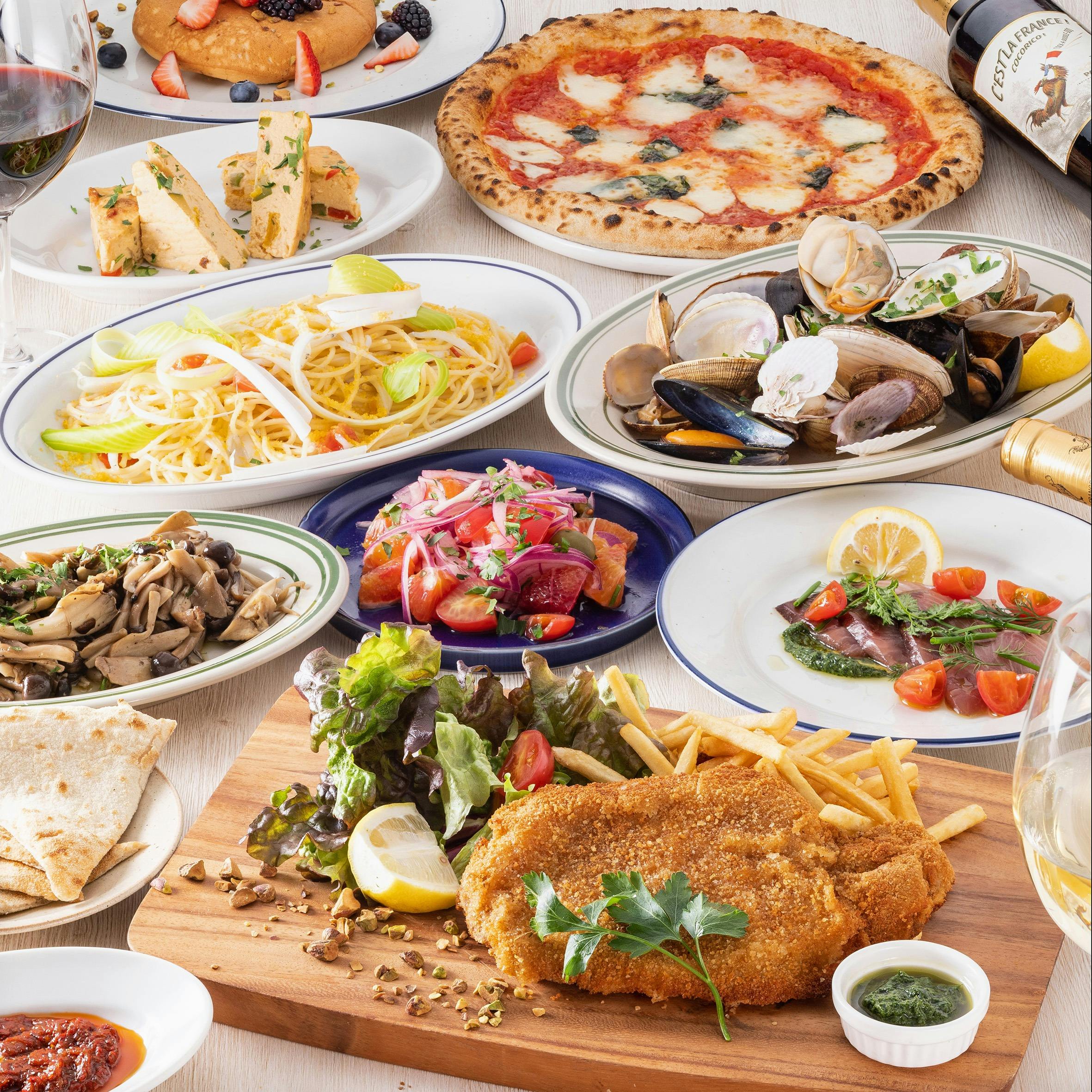 ランチ 魚イタリアンと薪きピザ チロンボ マリーナ 上野店 上野 イタリア料理 魚介 薪ピザ 一休 Comレストラン