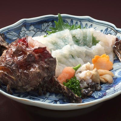 わだつみ おこぜコース おこぜ姿造りや唐揚げなど全8品 ディナー プラン メニュー 一休 Comレストラン