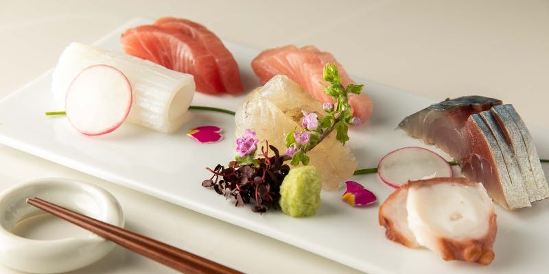 【人気コース】お刺身盛り合わせ、焼き物など全8品