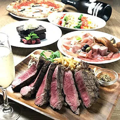 ナポリピッツァ&食材にこだわった前菜・肉料理がおすすめ!