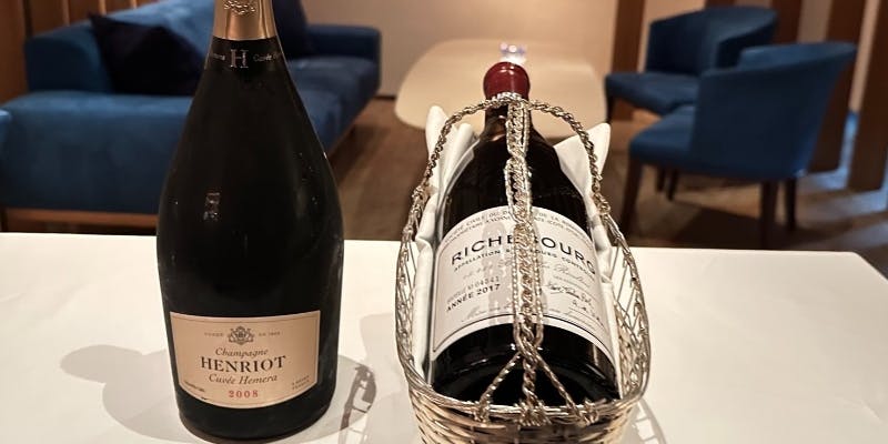 【DRC Richebourg】＋ラグジュアリーペアリング（DRC Richebourg＋プレステージシャンパーニュ含む）