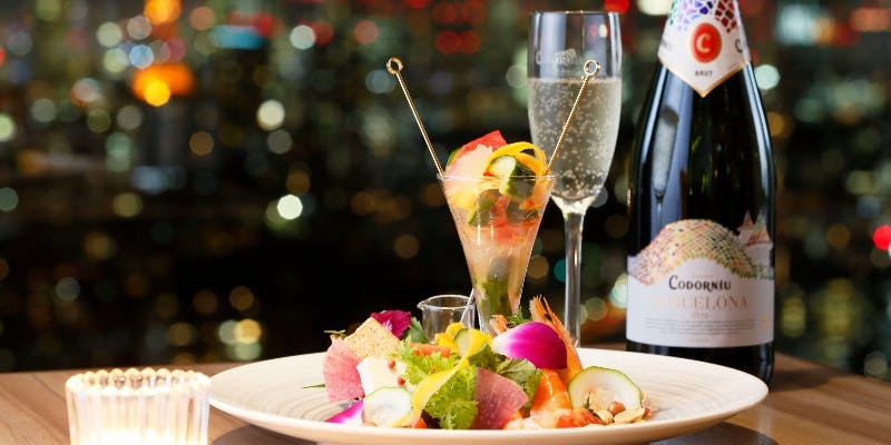 【Xmas2025】Christmas lunch （席指定不可）＋季節のスパークリングワイン付き（平日）