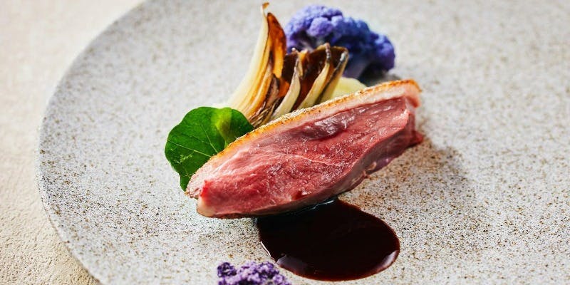 Oliveコース 【メイン 鴨肉】