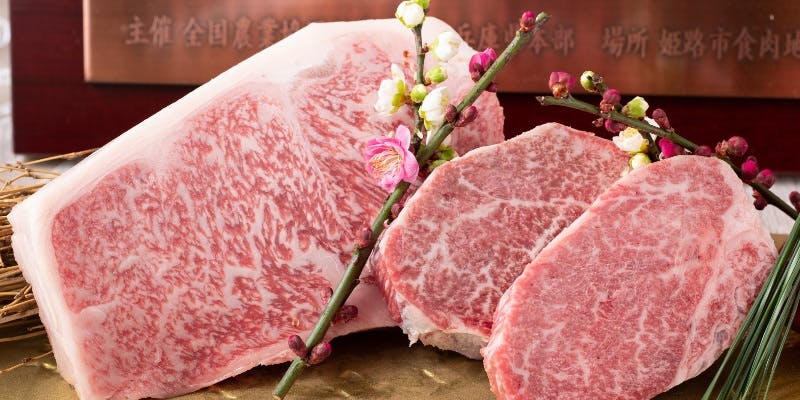 【5月限定・神戸牛堪能コース】神戸牛ステーキ食べ比べ極上赤身＆プレミアム