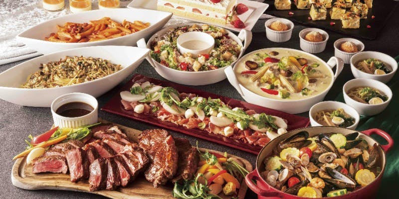 冬のごちそうディナービュッフェ