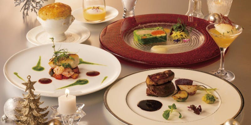 【12/24・25限定】乾杯用シャンパン付き クリスマスディナーコース  ～Lumiere de Noel～