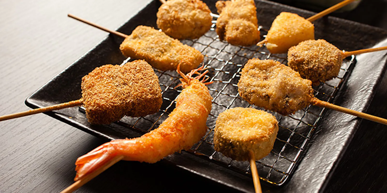 串揚げキッチン だん 心斎橋店 【だんオリジナル13本セット】だんこだわりの味を堪能するリーズナブルプラン ディナー プラン(12192543 ...