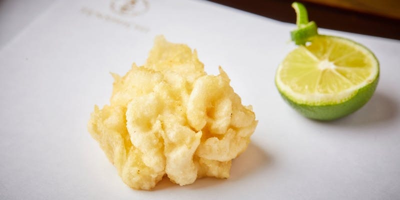 【虹コース】天七伝統の昭和から伝わる秘伝梅干し天麩羅付き！＋乾杯ドリンク