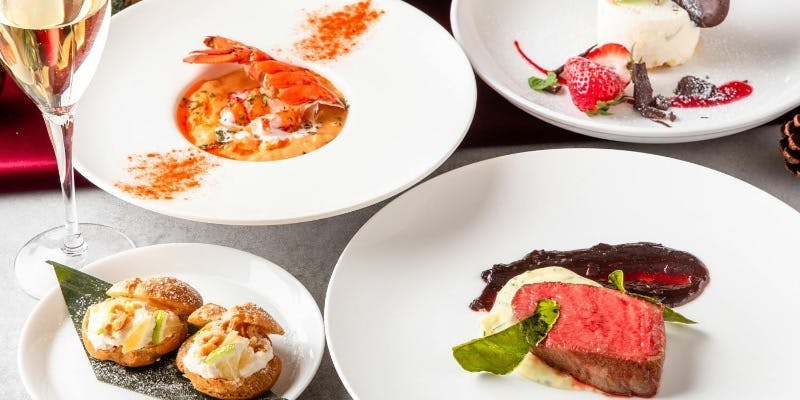 【Xmas2025】至福のクリスマスランチコース＋乾杯スパークリング（早割）