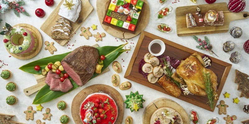 【Xmas2025】クリスマスランチ＆スイーツビュッフェ　※12/14までのご予約限定