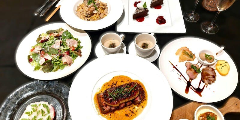 【Xmas特別コース2025】スパークリングワイン1本付【厳選佐賀牛の鉄板焼Xmasディナーコース】全8品