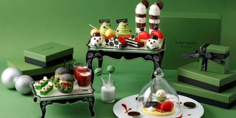 【Xmas2024】kate spade new york Afternoon Tea  スペシャリテセット＋カフェフリー（ご予約制）