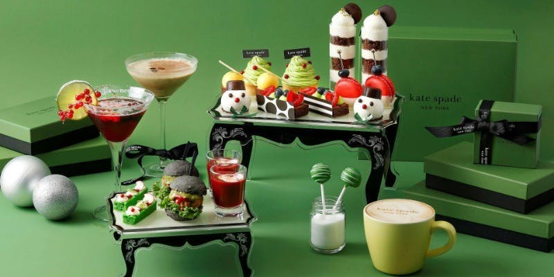 【Xmas2024】kate spade new york Afternoon Tea  ドリンクセット＋カフェフリー（ご予約制）