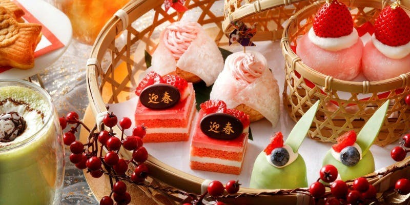 【お年玉】乾杯シャンパーニュ！迎春デザート付き厳選コース