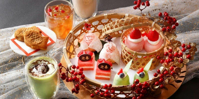 迎春！デザートプレート　選べる1Drink