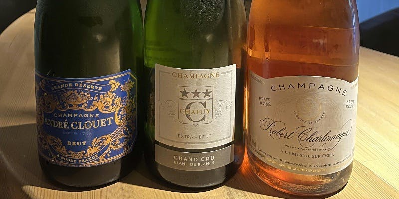 ソムリエ厳選シャンパーニュ　アペリティフプラン 