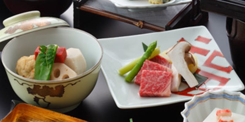 【宝】神戸牛など楽しめる本格的な会席料理＋宝塚温泉ご利用付！