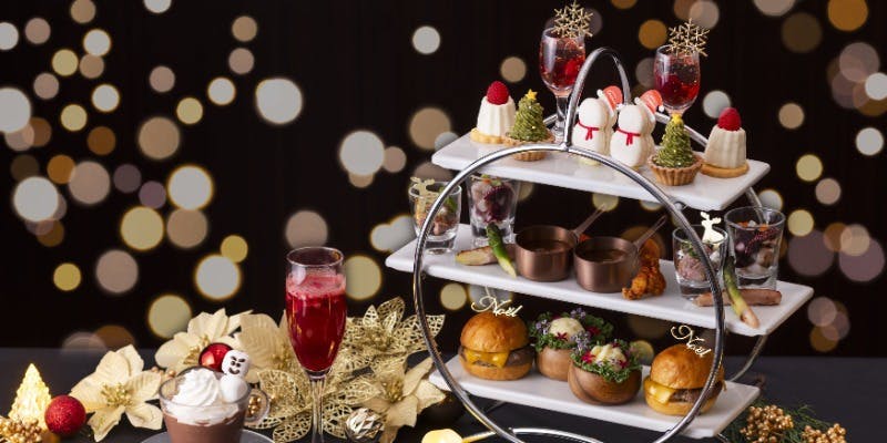 【12/1～12/29限定】12月まるごと Christmas Afternoon Tea カフェフリー＋150分＋お土産（平日限定）