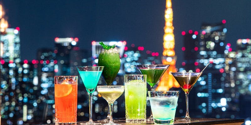 【BAR】東京タワービュー ロイヤルシート＋ボトルシャンパン1本付