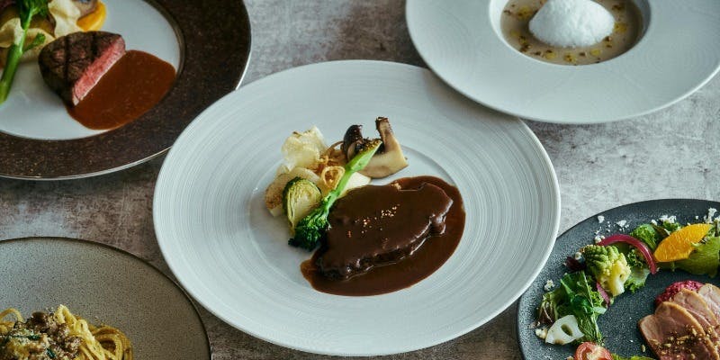 【LUNCH】平日限定ランチコース　全3皿＋乾杯グラススパークリングワイン付